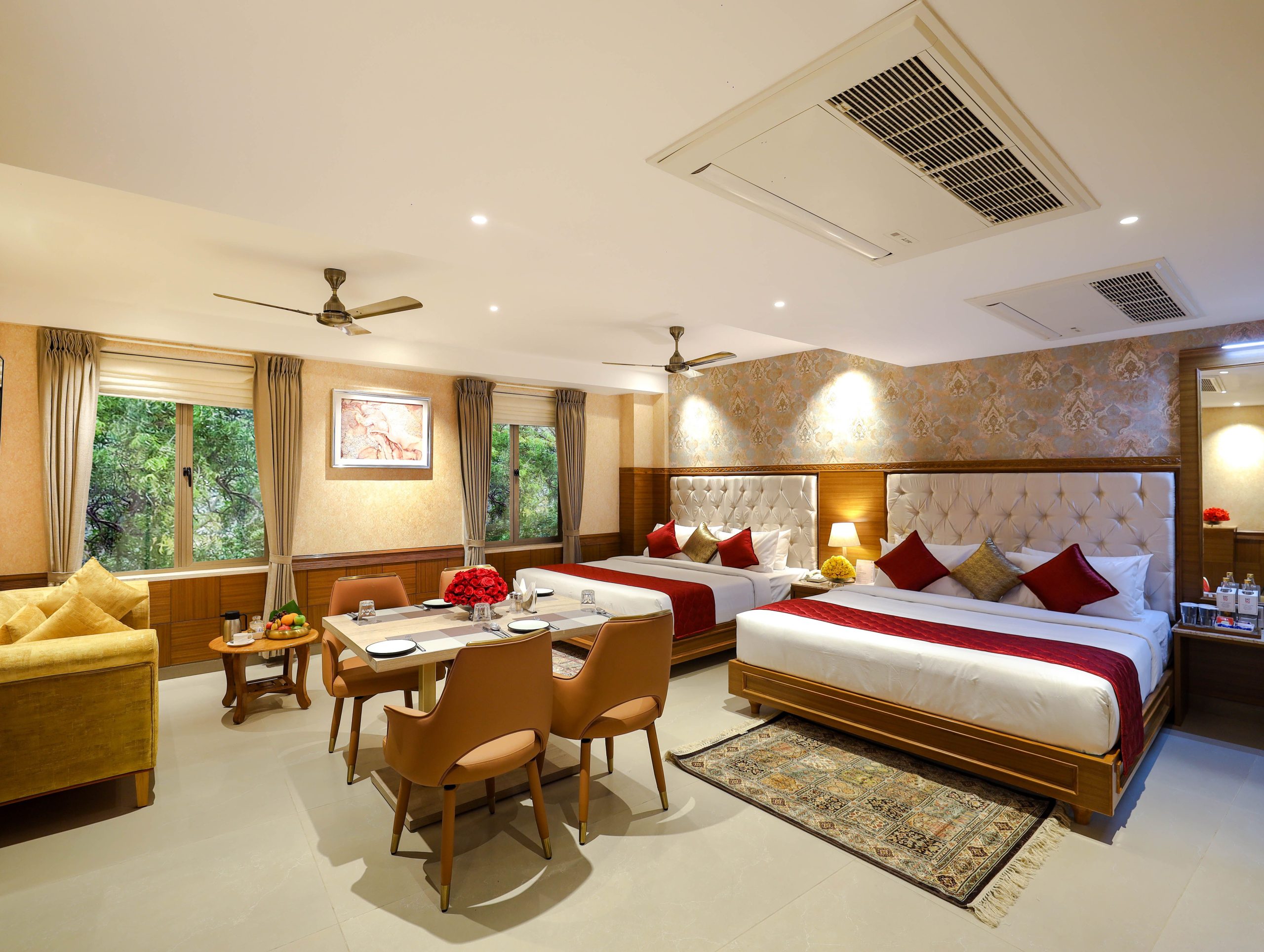 Elegance and Designed Rooms